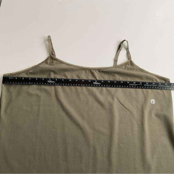 Lane Bryant The Cotton Cami Tank Top Sz 26/28 Green Layering Basic Comfort NWOT - Picture 5 of 8